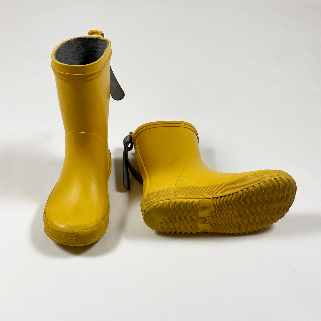 Bisgaard yellow rain boots 26 2