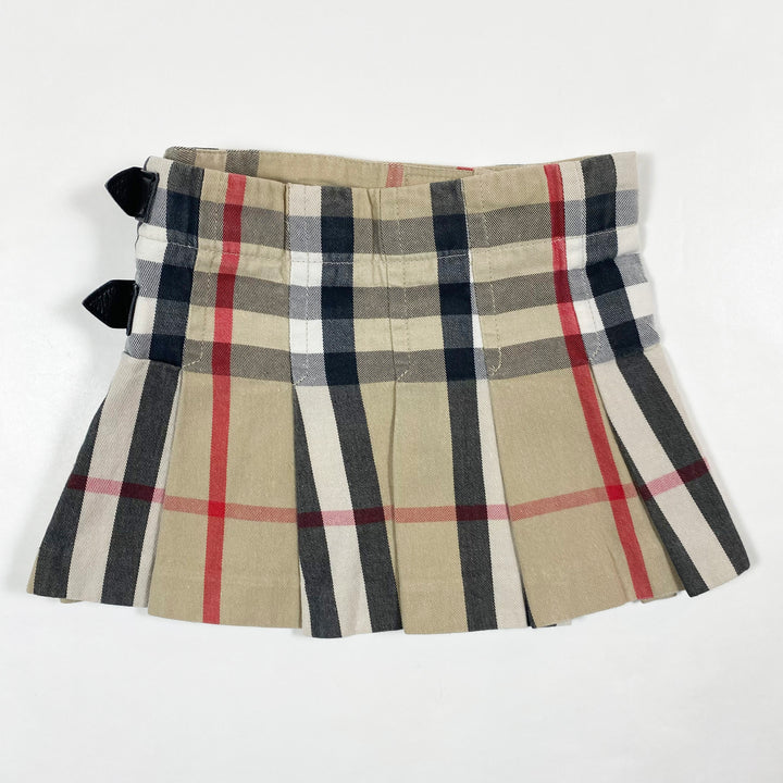 Burberry classic check skirt 12M/80 3
