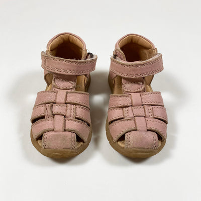 Bisgaard pink leather sandals 20 3
