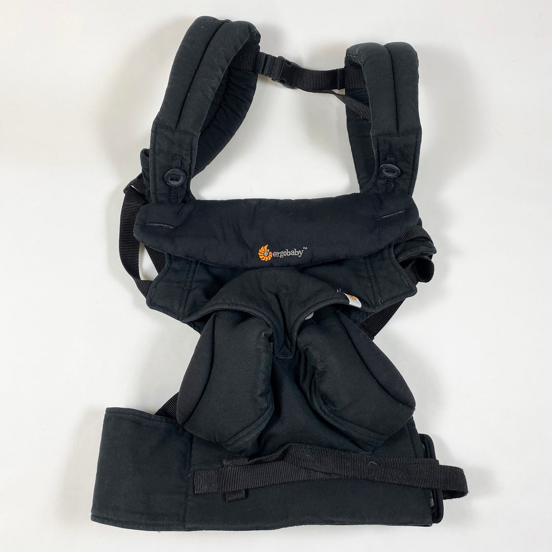 Ergobaby four position 360 pure black baby carrier 3,2-5,5kg