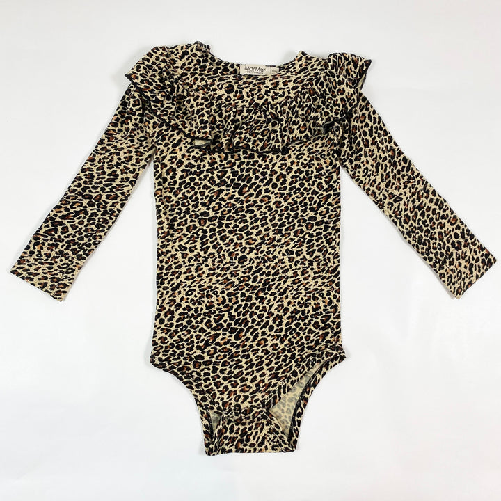 MarMar Copenhagen leopard frill collar body 1.5Y/86 1