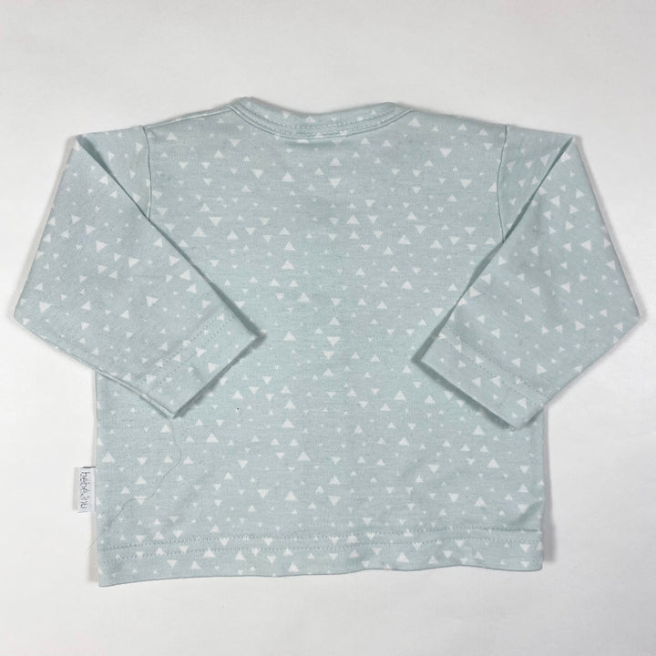 Zewi light teal terrazza baby cardigan 56 3