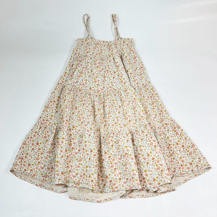 Rylee + Cru ecru floral muslin summer dress 4-5Y 3