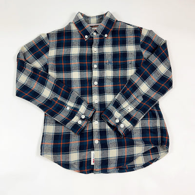 AO76 blue checked flannel shirt 8Y 1