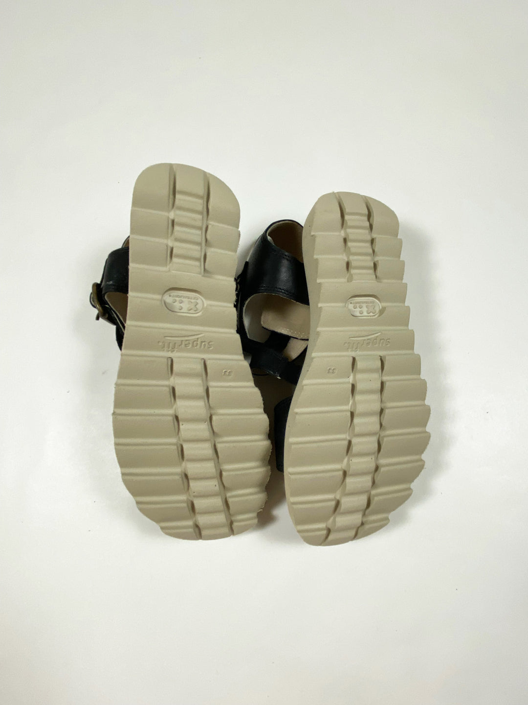Superfit black leather sandals 33 2