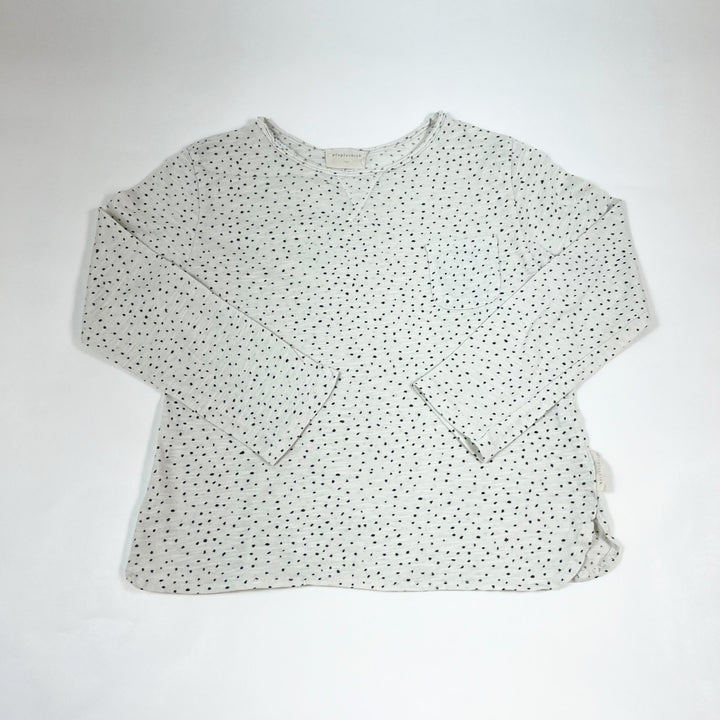 Piupiuchick ecru dotted longsleeve 4Y 1