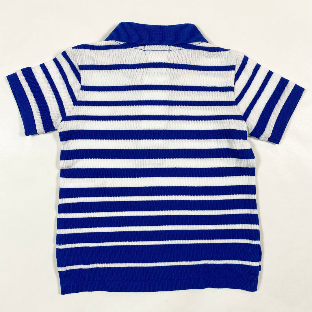 Ralph Lauren blue striped polo  9M 2