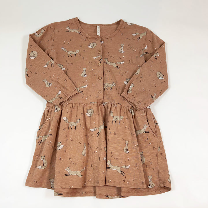 Rylee + Cru clay fox dress 6-7Y 2