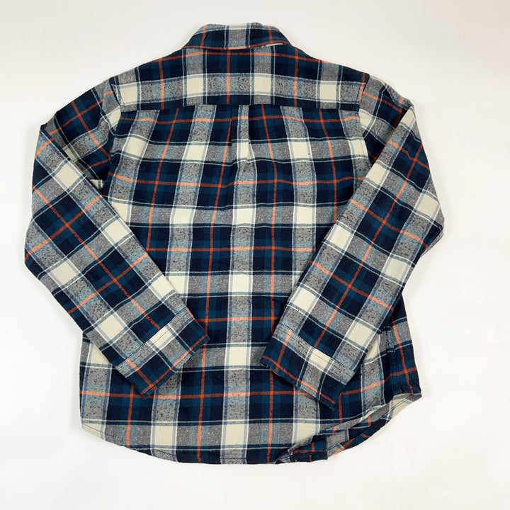 AO76 blue checked flannel shirt 8Y 3
