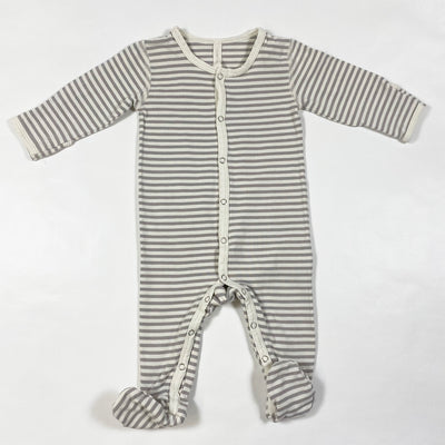 Quincy Mae beige/white stripe pyjama 3-6M 1