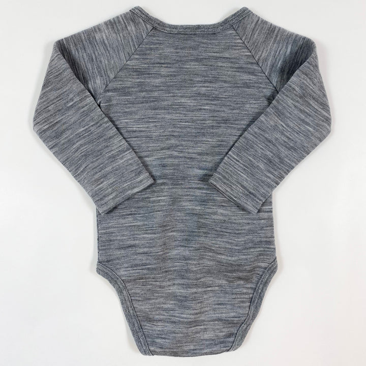 Hust & Claire grey wool wrap body 3M/62 2