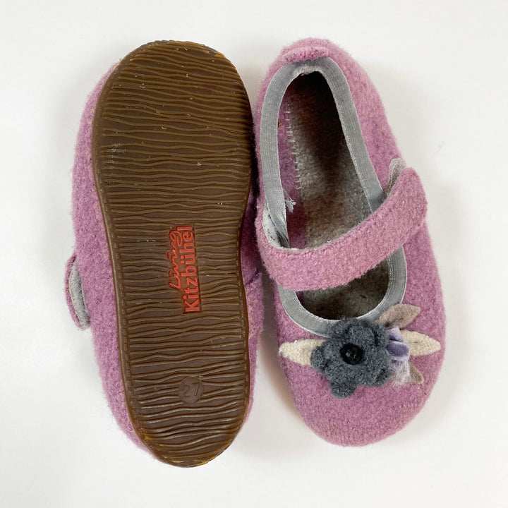 Living Kitzbühel purple flower house shoes 27 2