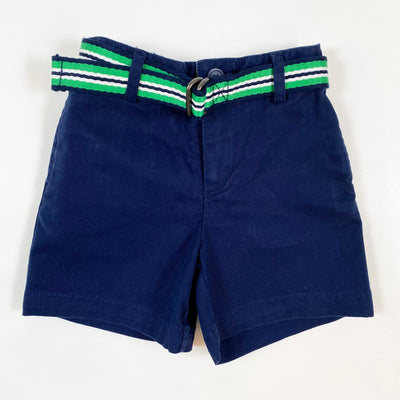 Ralph Lauren navy shorts with belt 18M 1