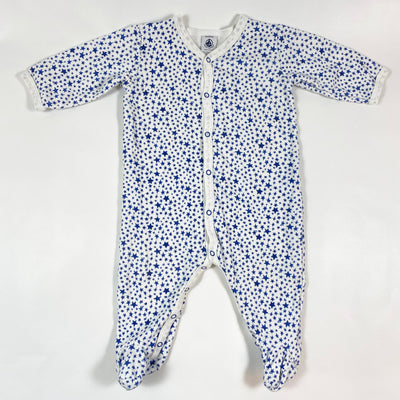 Petit Bateau blue stars pyjama 6M/67 1