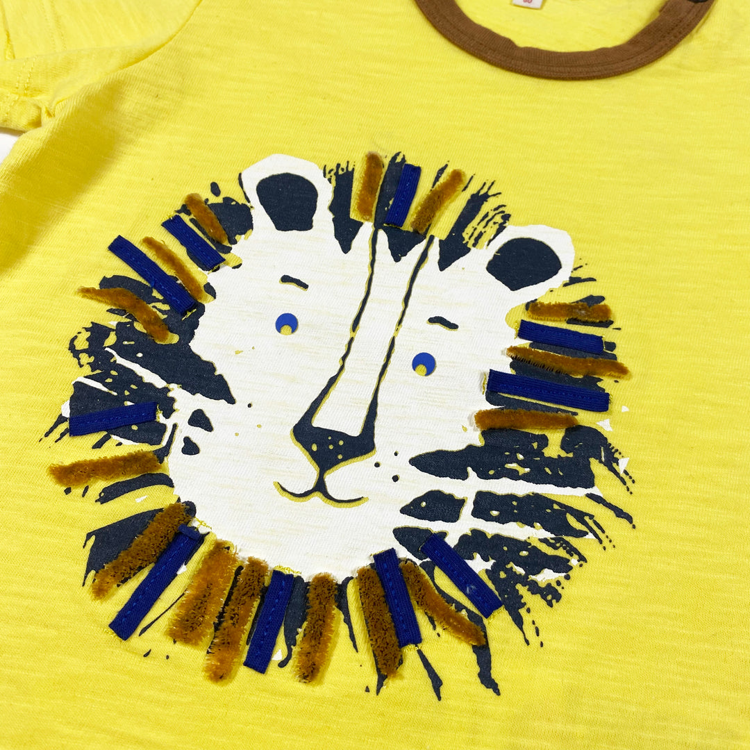 Catimini yellow lion t-shirt 18M/80 2