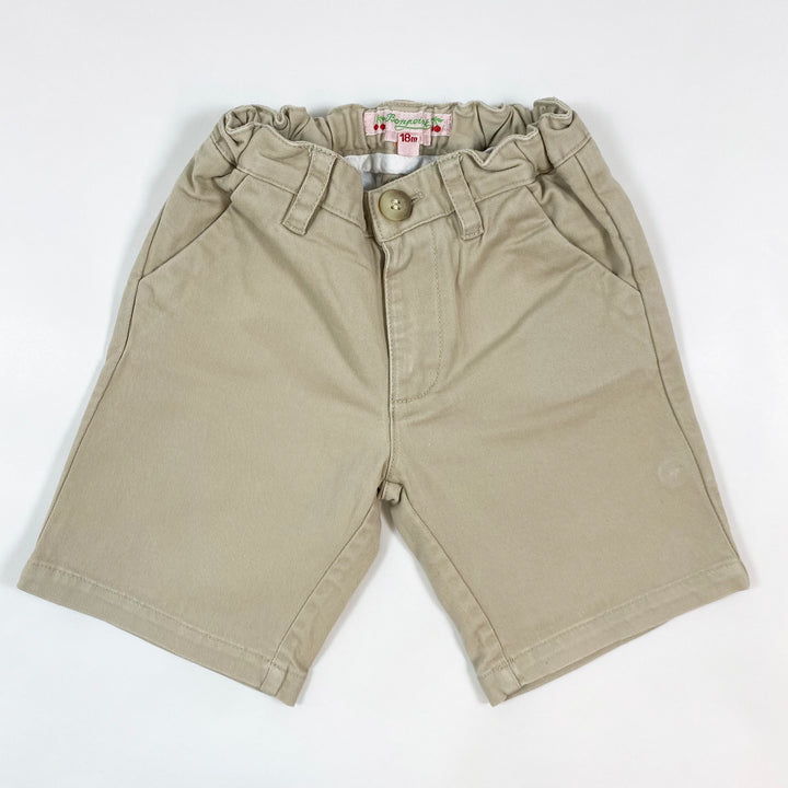 Bonpoint beige shorts 18M 1