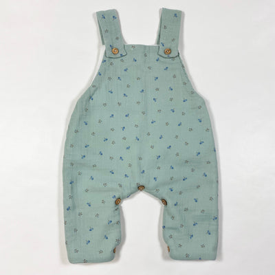 Melico green padded berry print dungarees Second Season 3M 1