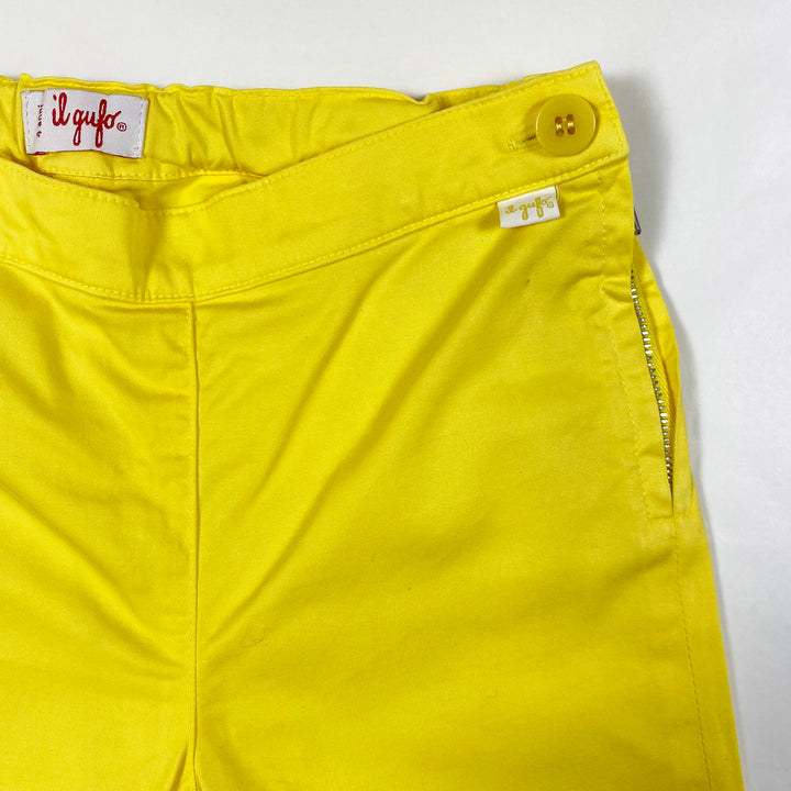 Il Gufo yellow capri pants 4Y 2