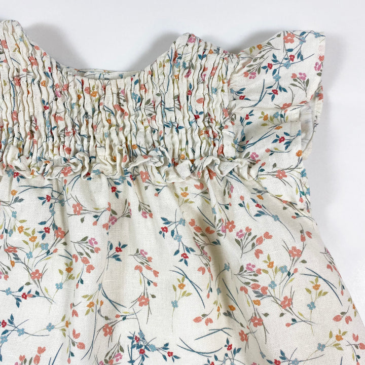 Zara floral  dress with bloomers 6-9M/74 2