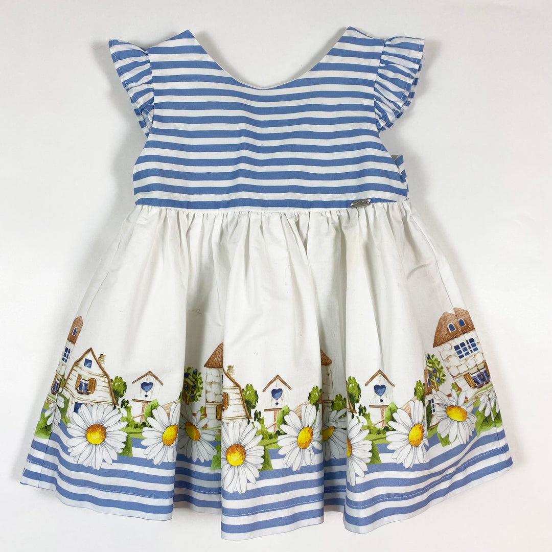 Mayoral striped house summer dress 9M/74 1