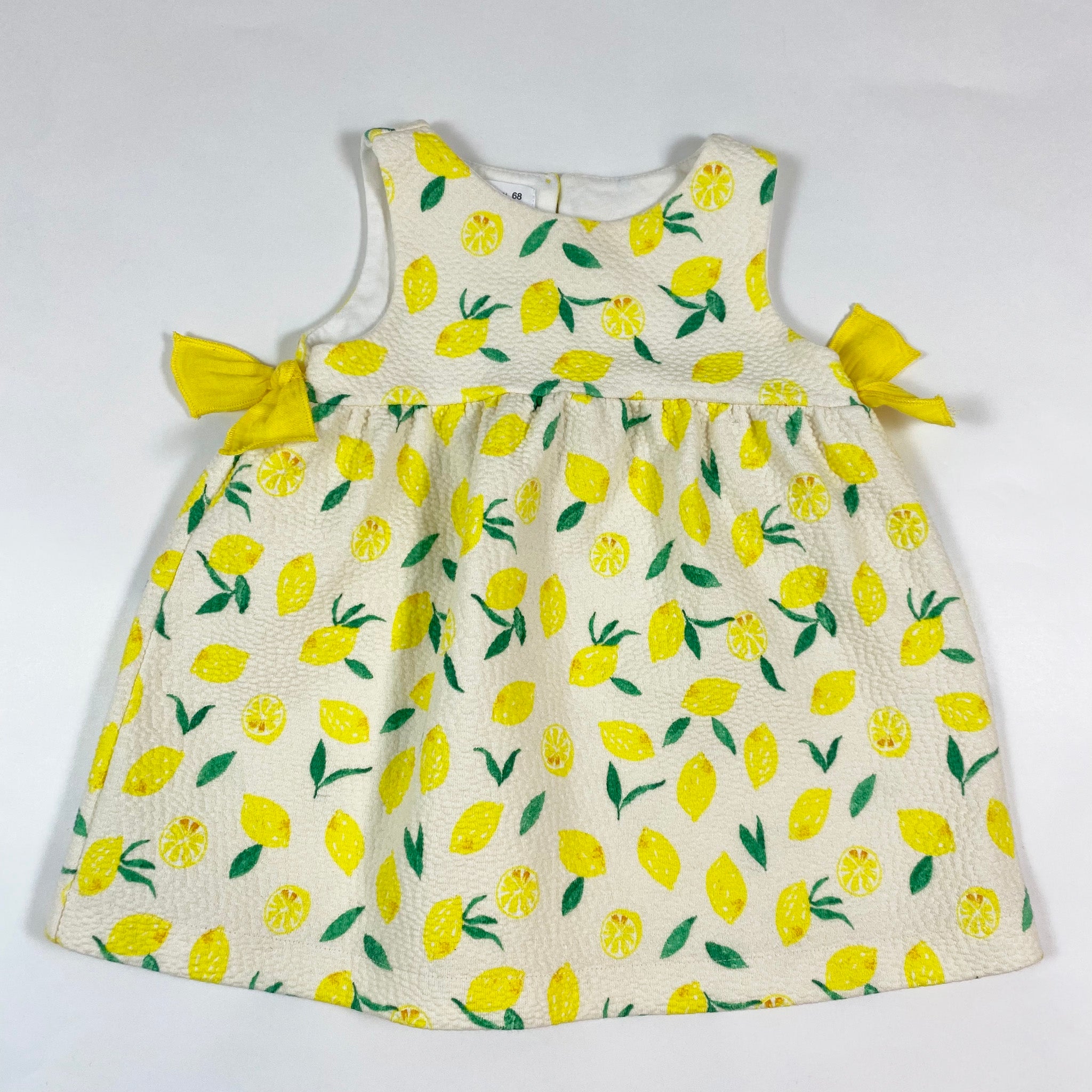 Lemon print dress zara outlet