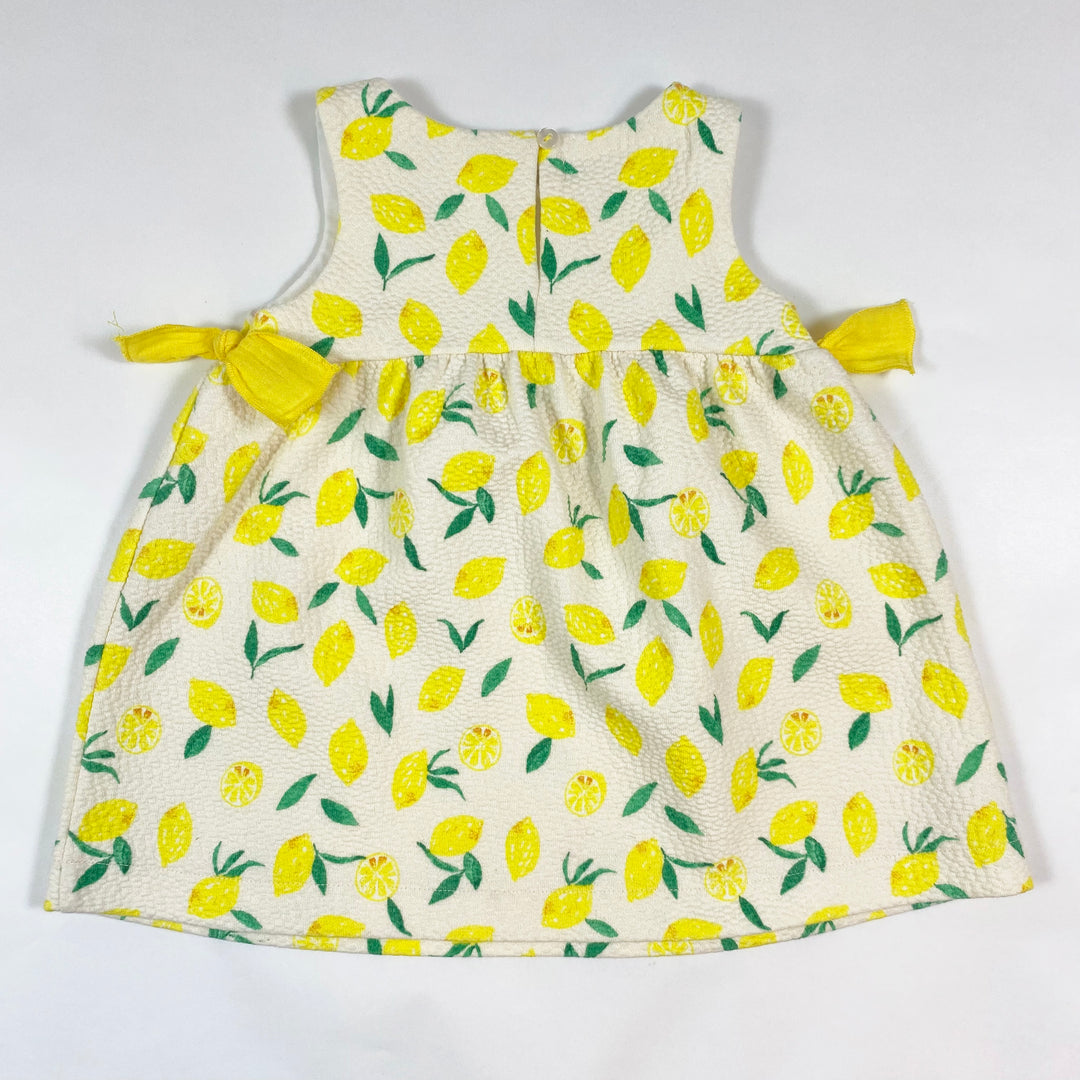Zara lemon summer dress 3-6M/68 2