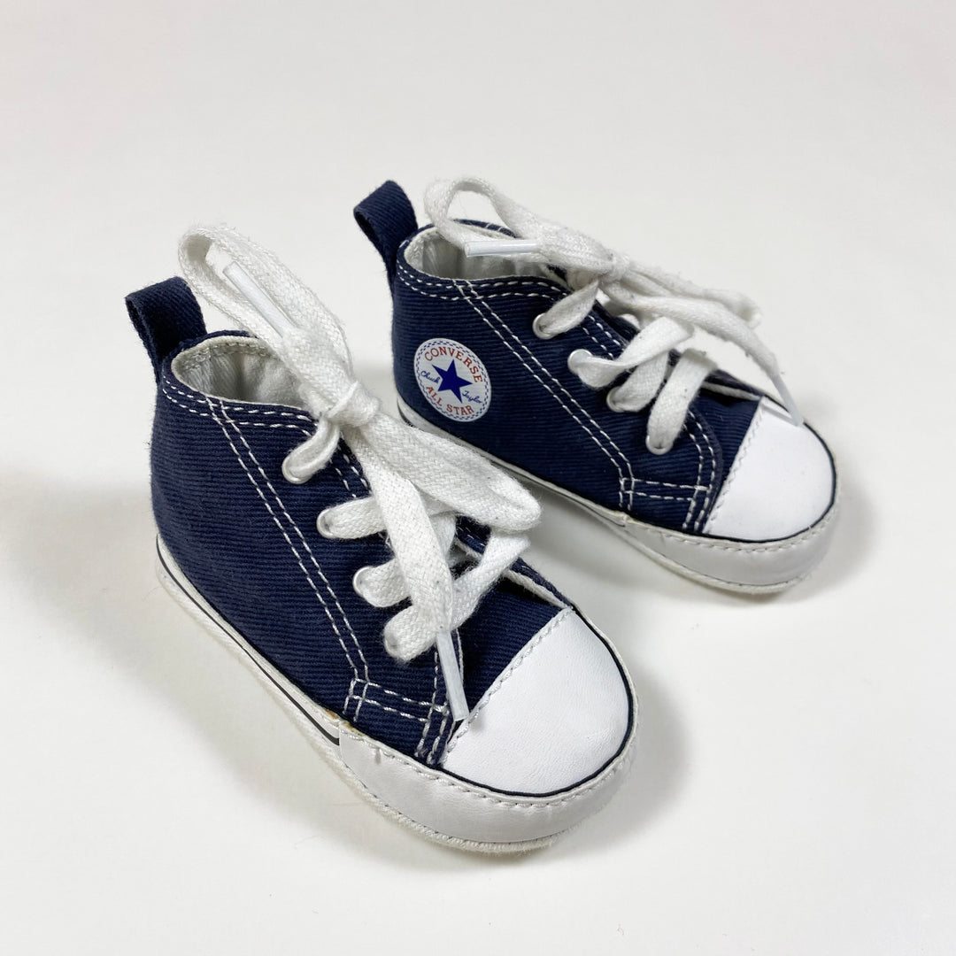 Converse navy baby high-tops 18 1