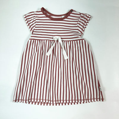 Sanetta clay striped dress 68cm 1