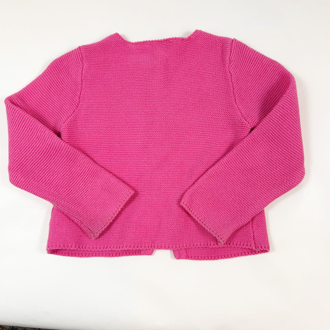 Jacadi pink knit cardigan 36M/96 2