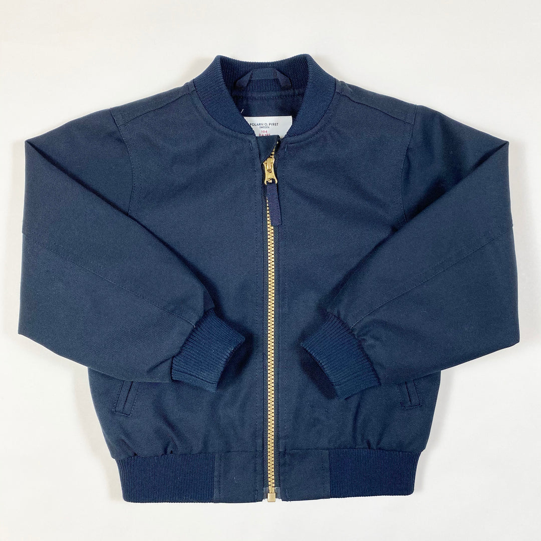 Polarn O. Pyret navy jacket 104/3-4Y