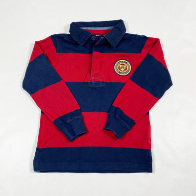 Gant red/navy striped rugby shirt 4Y/104 1