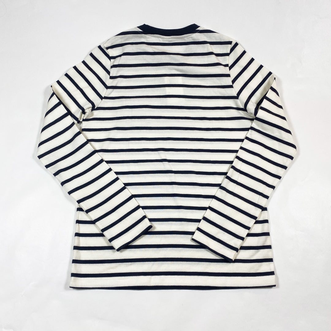 Petit Bateau navy striped longsleeved T-shirt 12Y/152 2