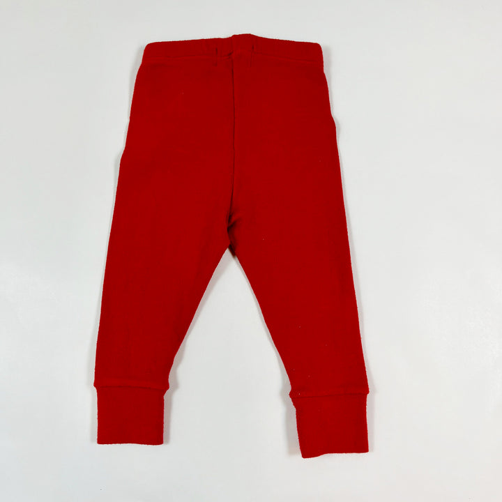 Bobo Choses red leggings 6-12M/74 2