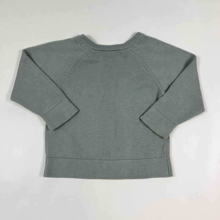 MarMar Copenhagen sage cardigan 4-6M 2
