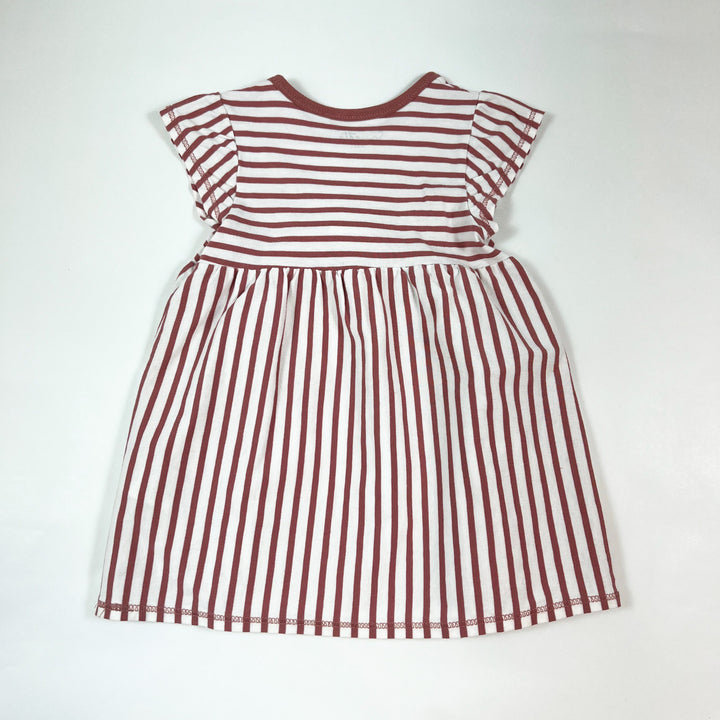 Sanetta clay striped dress 68cm 2