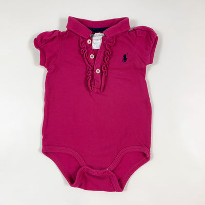 Ralph Lauren pink body with collar and ruffles 3M 1