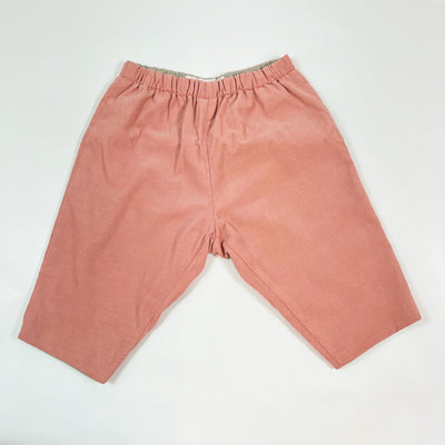 Bonpoint vintage pink cord trousers 6M 1