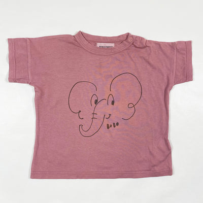 Bobo Choses purple elephant t-shirt 18-24M 1