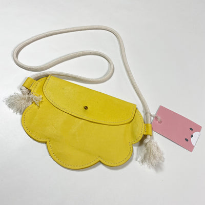 Petit Mai yellow suede cross-body bag One size 1
