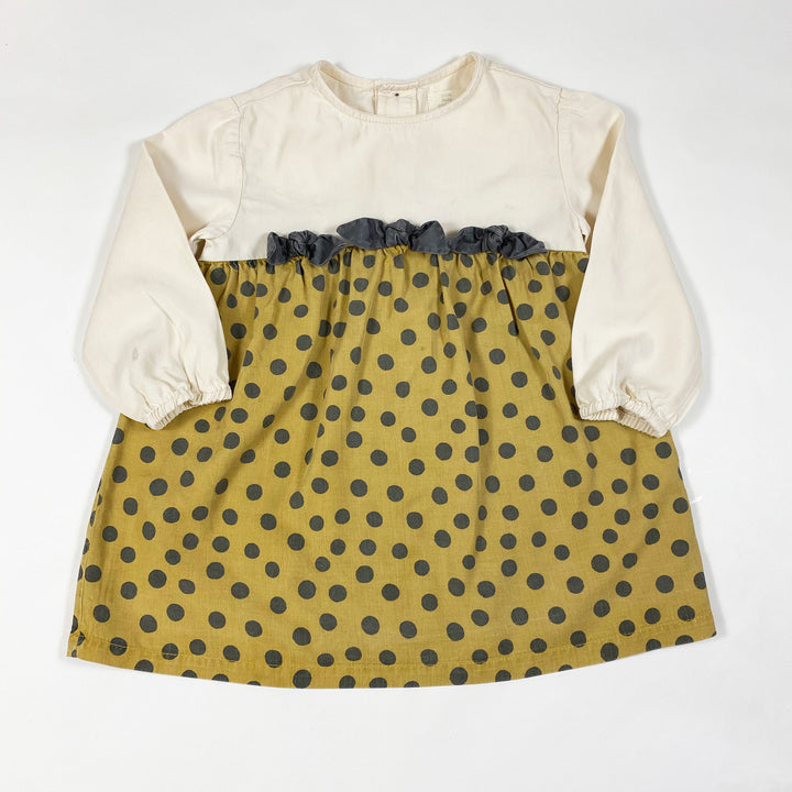 Zara polka dot detail dress 2-3Y/98