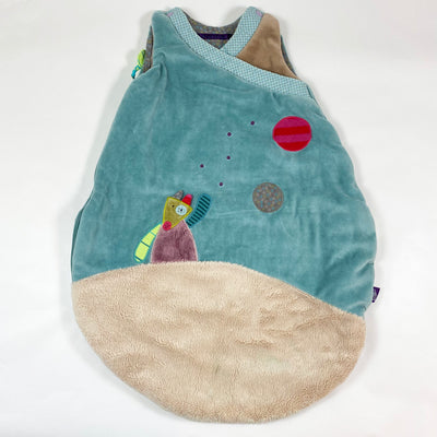 Moulin Roty velvet detail padded sleeping bag 65cm 1