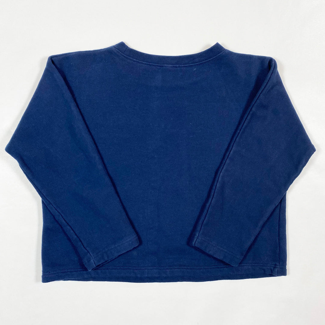 COS navy sweatshirt 2-4Y 3