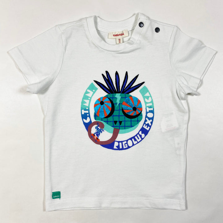 Catimini white gecco t-shirt 18M/80 1