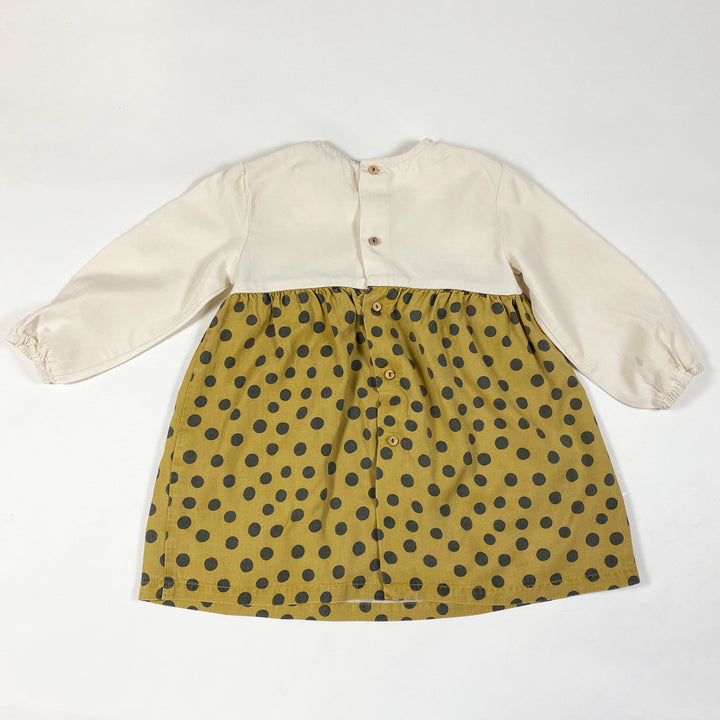 Zara polka dot detail dress 2-3Y/98
