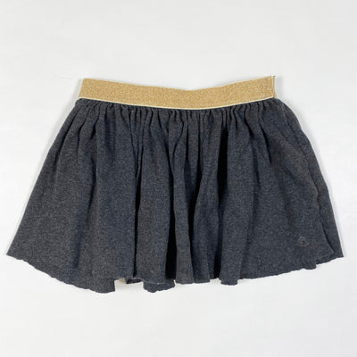 Petit Bateau grey jersey scater skirt 4Y/104 1