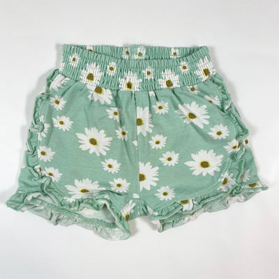 Hust & Claire mint floral shorts with ruffles 92/2Y 1