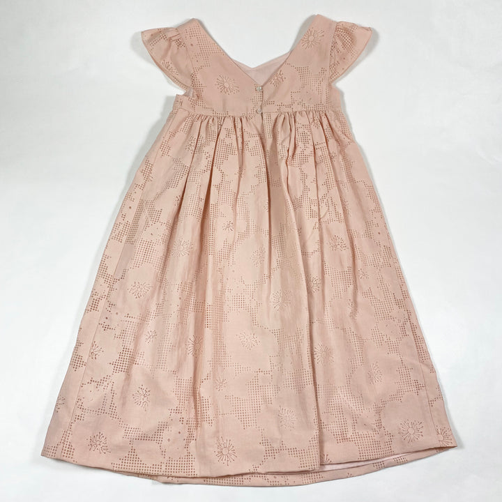 Bonpoint soft pink embroidered dress 6Y 2