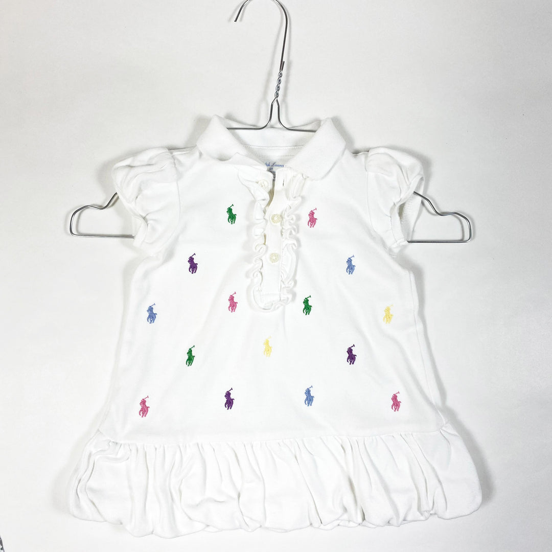 Ralph Lauren confetti logo dress 6M 3