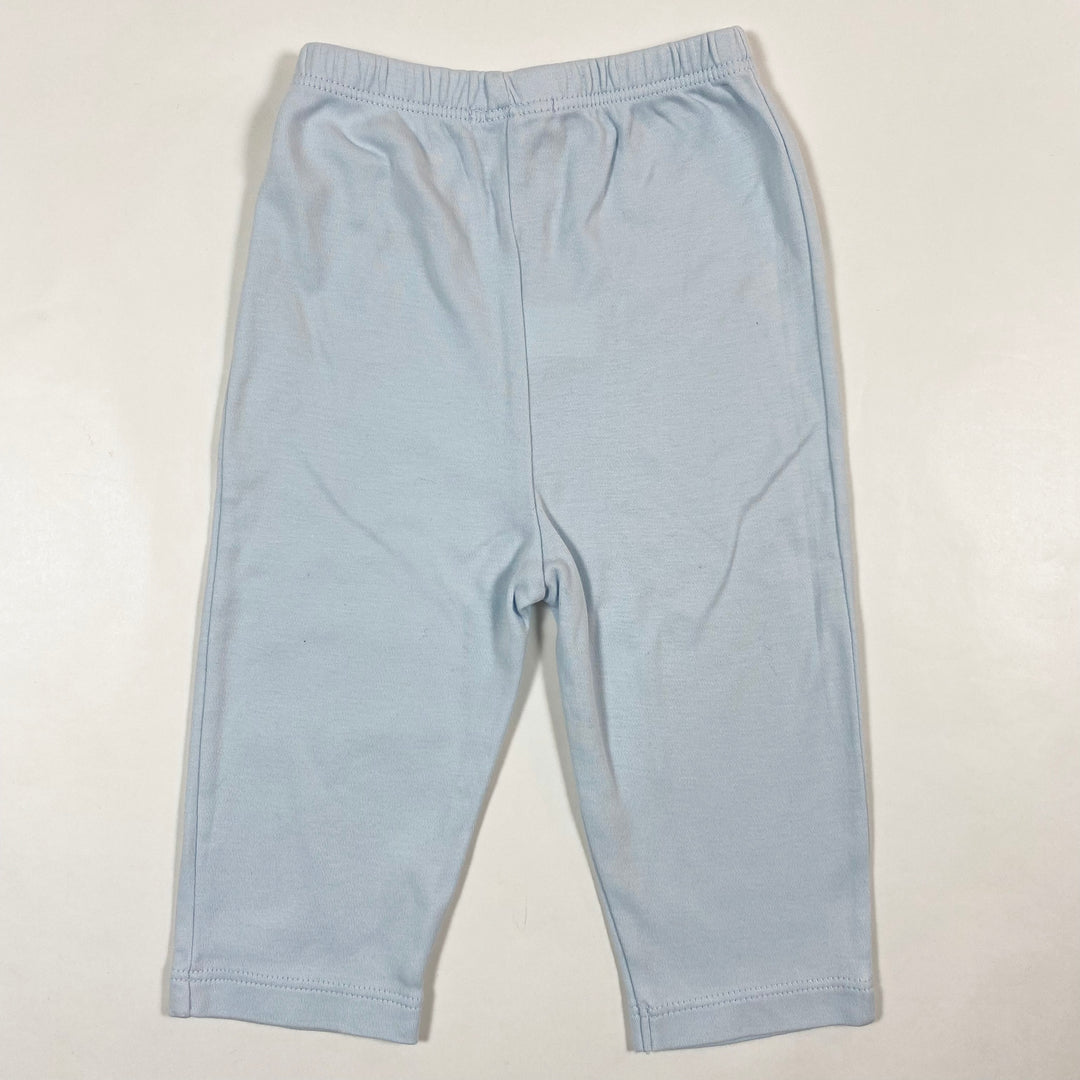 Kissy Kissy baby blue leggings 6-9M 2