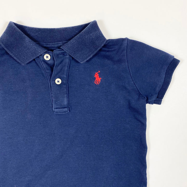 Ralph Lauren navy short-sleeved polo shirt 9M